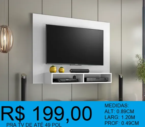 Lindo painel - com nichos - compre hoje e receba em até 72 horas