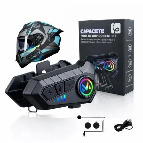 Fone para Capacete