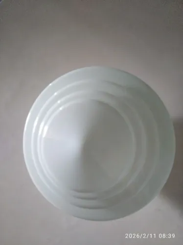 Luminária Leitosa De Teto Diâmetro Branco Globo