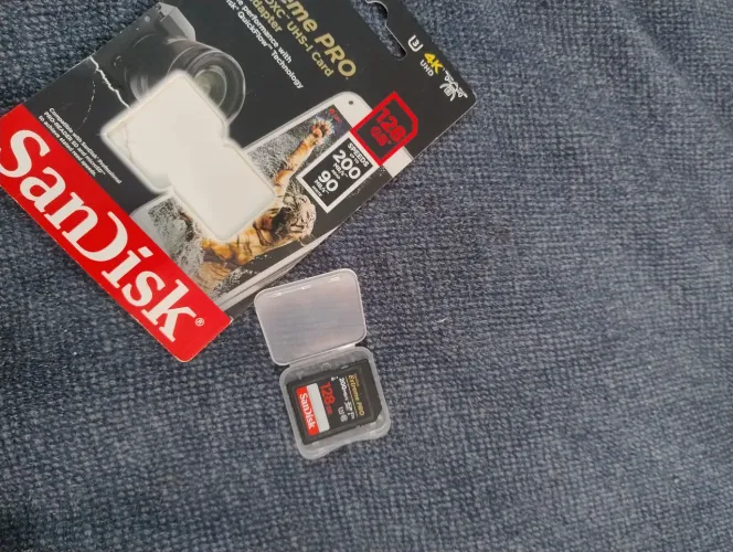 Cartão Extreme Pro 128GB SanDisk