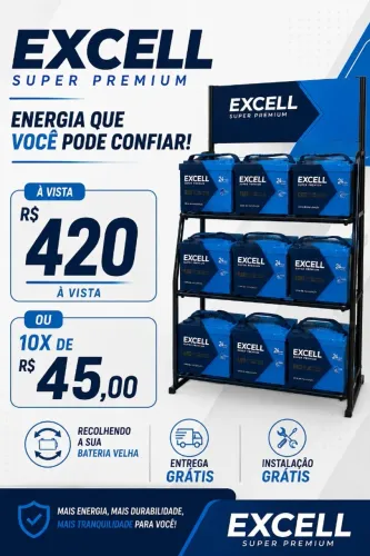 Bateria Excell 60 amperes