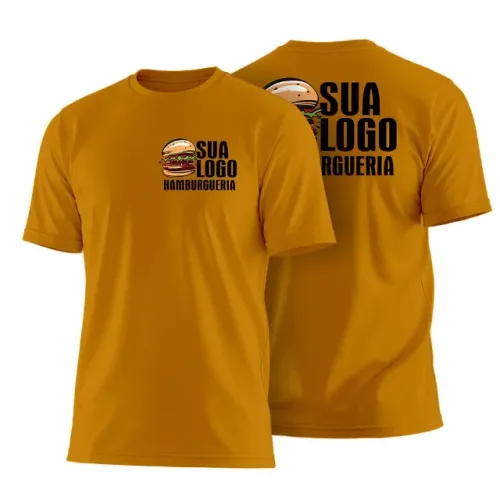 Kit 2 Camisetas Personalizadas com Logo Frente e Costas - Uniforme Profissional