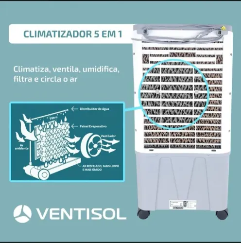 Climatizador portátil