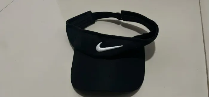 Viseira Nike Dri-Fit Original Preta Corrida / Treino / Academia