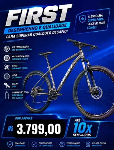 Ofertas imperdível de bicicletas