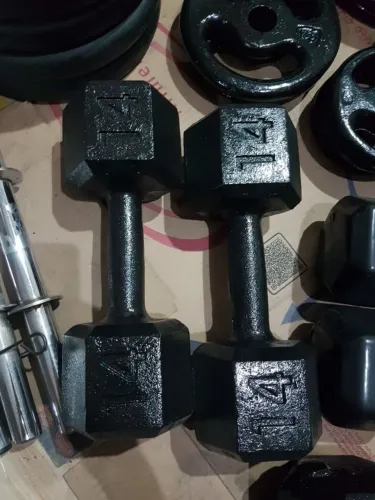 Par de halteres 14 kilos
