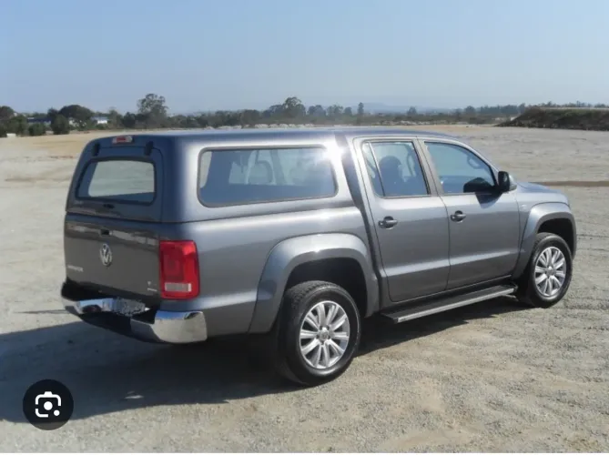 Capota de fibra da Amarok usada