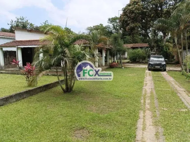 Chácara para Venda em Itanhaém, Jardim Coronel, 2 dormitórios, 1 suíte, 1 banheiro, 6 vaga