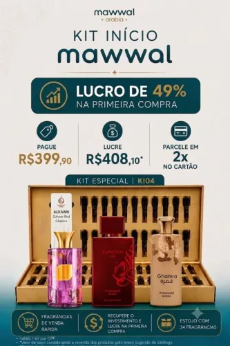 Kit promocional perfume Árabes