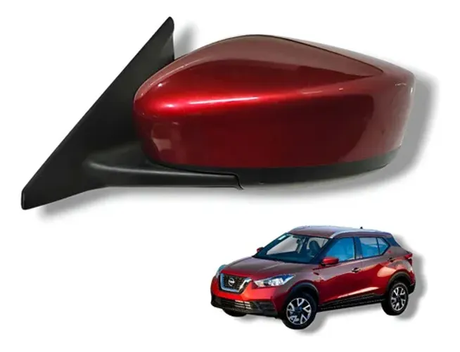 Retrovisor Elétrico Nissan Kicks 2017 A 2023 Esquerdo C Seta