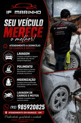 Lavagem, polimento e higienização a domicílio
