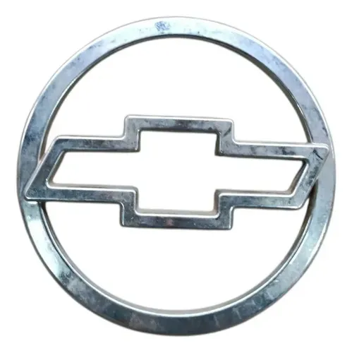 Emblema Curvado Traseiro Gm Corsa Celta 2002 2006 Prata