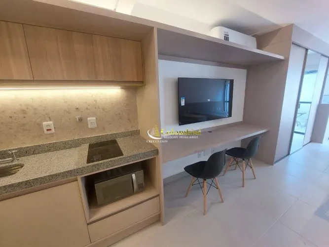 Studio com 1 dormitório para alugar, 40 m² por R$ 3.220/mês - Brooklin Paulista - São Paul