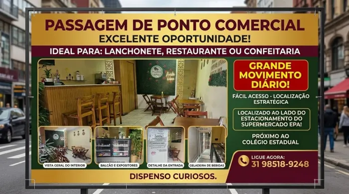 Passo o ponto Centro