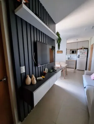 Apartamento no Condominio ELDORADO PARQUE IGUAÇU. Com 2 qrts, sendo 1 suíte, 1 vaga de gar