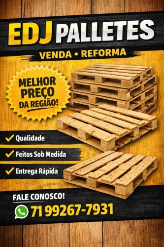 Palletes de madeira 