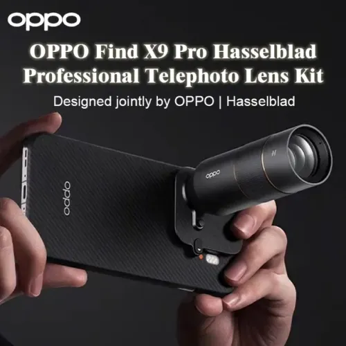 Kit Photografy OPPO + lente teleobjetiva 3.28x