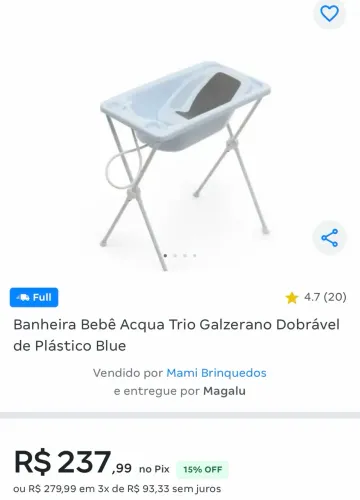 Banheira bebê