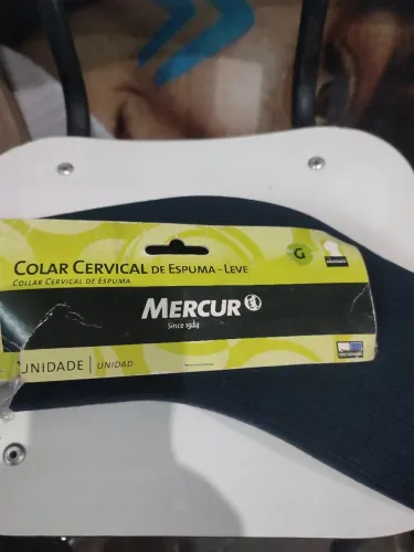 Colar cervical de espuma leve tamanho G