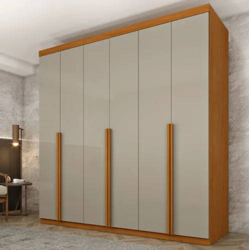 Guarda roupas Joinville 2.18m ( 3 cores disponíveis ) pague na entrega / entregamos em 24h