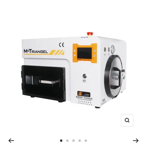 Máquina tira bolhas e laminadora Triangel Mt103