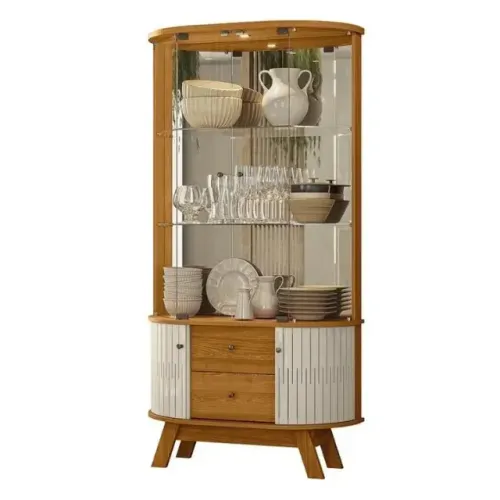 Cristaleira Moss Cinamomo/Off White