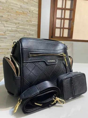 bolsa elegante da cor preta 