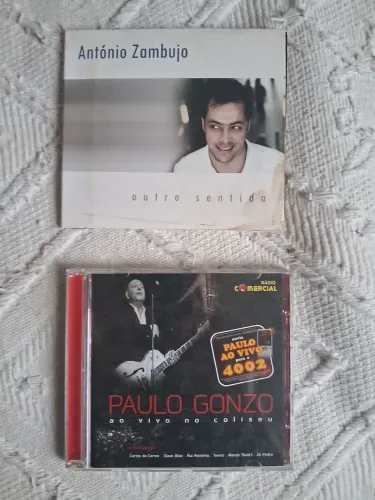 Cd's PAULO GONZO / ANTÓNIO ZAMBUJO