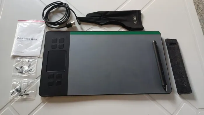 Mesa digitalizadora VEIKK A50 em perfeito estado
