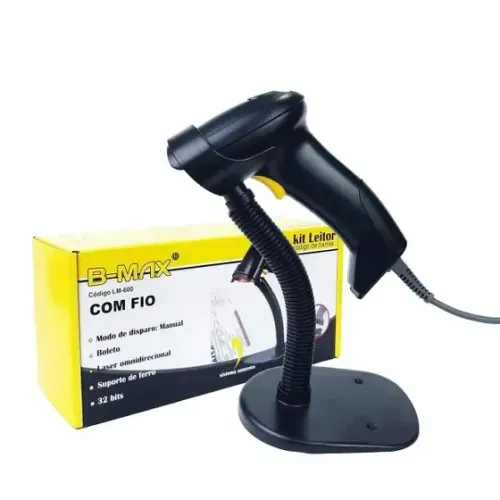 LEITOR CODIGO DE BARRA B-MAX LM 600