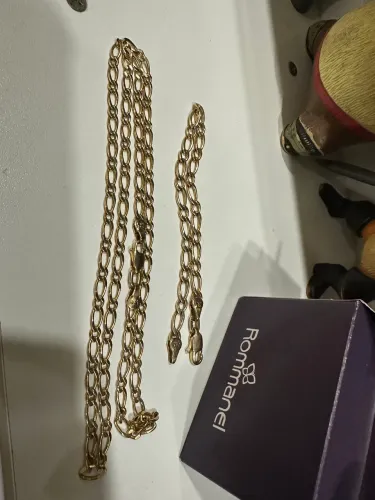 Cordão e pulseira Rommanel