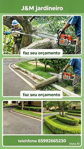 Faz limpeza do quintal e poda de árvores ?