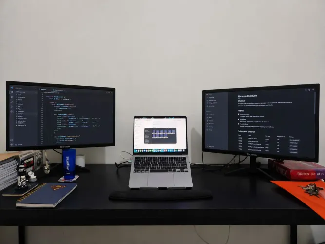 2 monitores Hoopson 24 Polegadas 60HZ