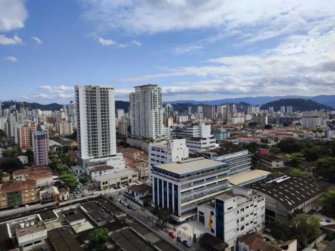 Apartamento 2 Quartos com Varanda Gourmet  Boqueirão, Santos | Financia