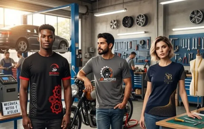 10 Camisas Personalizadas de Uniformes para Empresas / Camisas com Logo