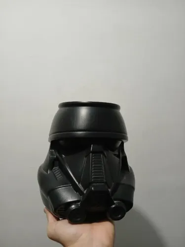 Balde de Pipoca Star Wars Dark Trooper/Storm Trooper Preto