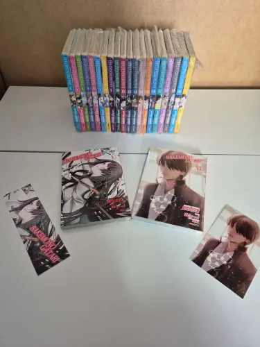 Coleção Completa Mangá Bakemonogatari Vol 1 Ao 22 + Brindes