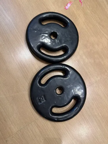 Anilha emborrachada 15kg