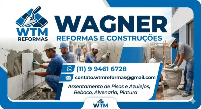 Reformas e manutenções trabalhamos com contratos