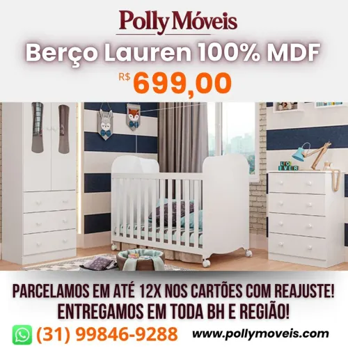 Berço! Pronta Entrega!