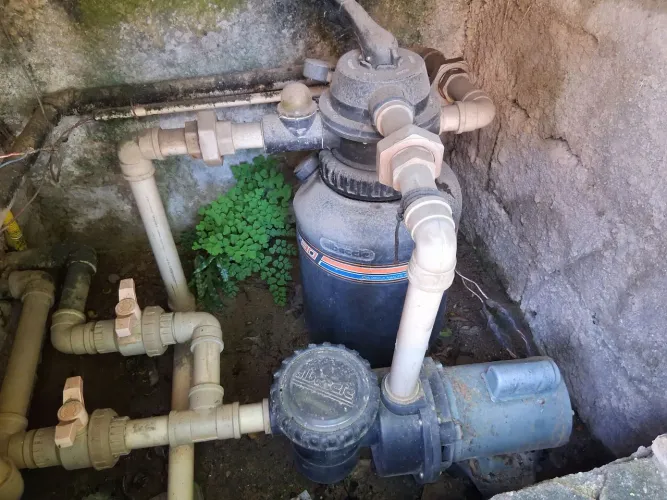 Filtro bomba, completo, para piscina. ALBACETE 30