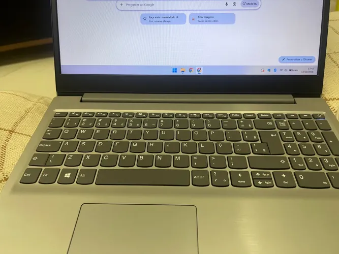 NOTEBOOK LENOVO CORE i5 10ª GERAÇÃO - 8GB RAM - SSD 256GB