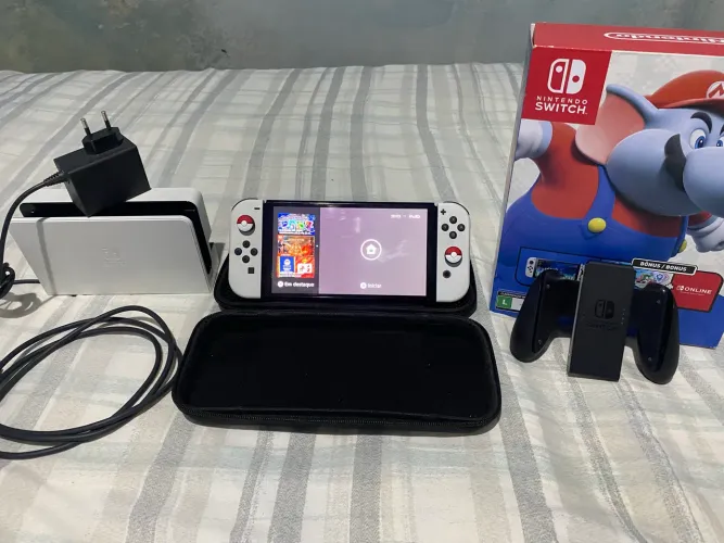 Nitendo Switch oled novo bloqueado
