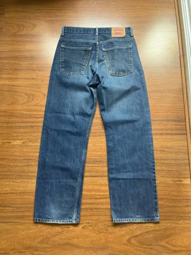 calça levis 523 02 azul