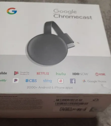 Chromecast 3 Hdmi Original (na caixa)