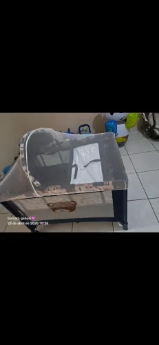 Cercadinho infantil azul
