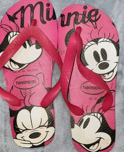 Sandália Havaianas Minnie Nova