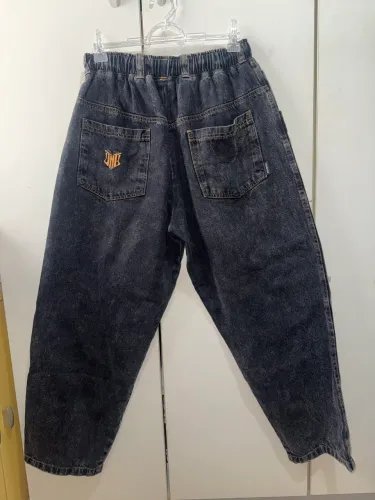 calça big jeans stone black g tnb