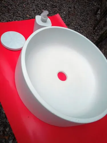 CUBA REDONDA 37X37 CM (NOVO MODELO SUPER CLEAN)