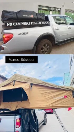 Barraca de camping para caminhonete